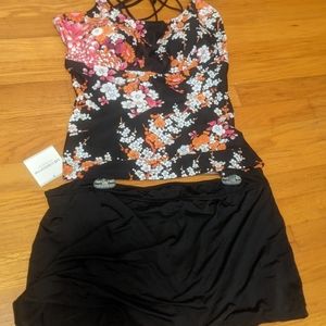 Cute Tanki with skirt bottom